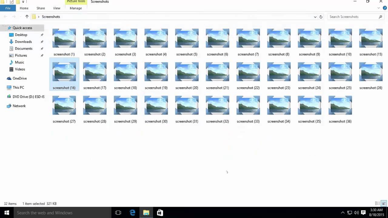 thumbnails not showing in windows 10